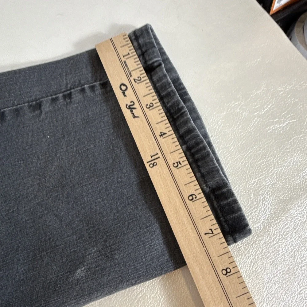 Levis 511 Jeans Mens 40x30** Black Charcoal Slim Straight Stretch Denim Pants